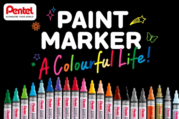 Bút Sơn Pentel Paint Marker: Giải Pháp Đánh Dấu Công Nghiệp Rõ Nét Và Bền Màu